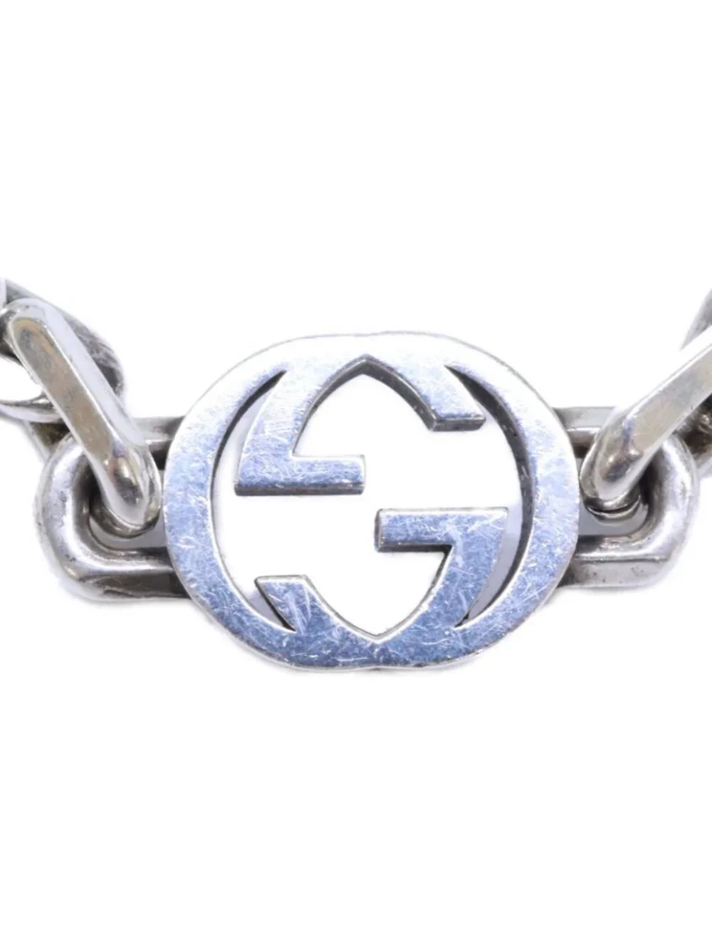 Gucci Interlocking Bracelet Silver